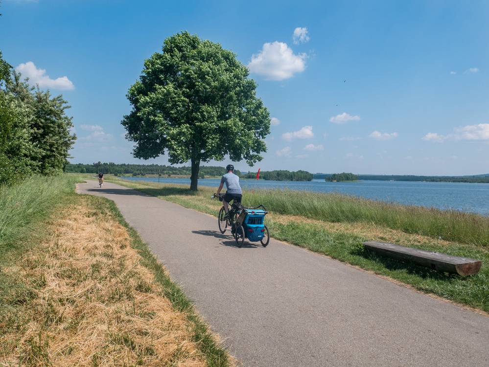 Rowerem z dzieckiem przez Pogorie i Park Zielona