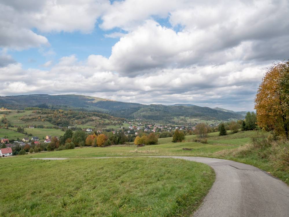 Zielony szlak rowerowy Kamesznica - Laliki